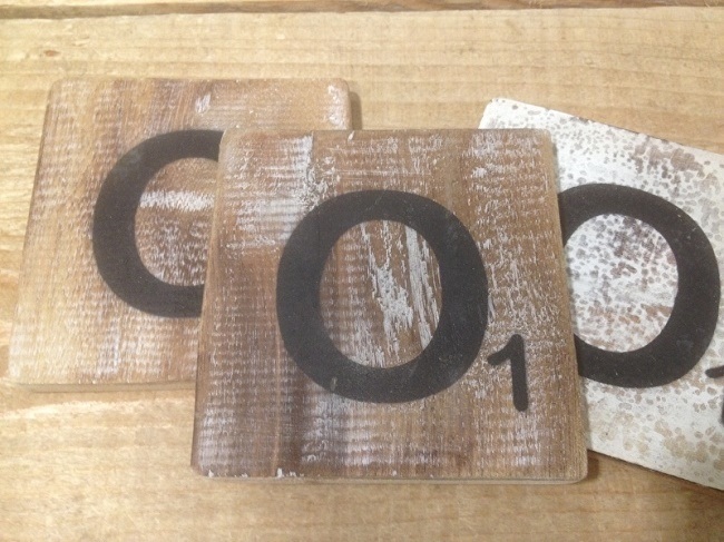 Houten Letter O