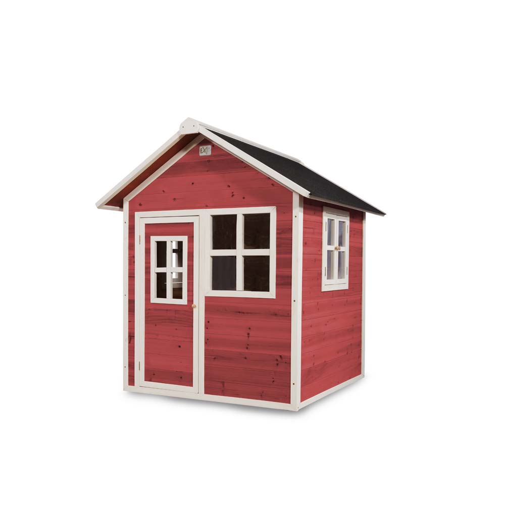 EXIT Loft 100 houten speelhuis – rood