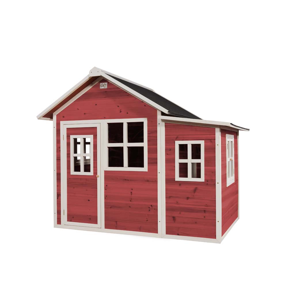 EXIT Loft 150 houten speelhuis – rood