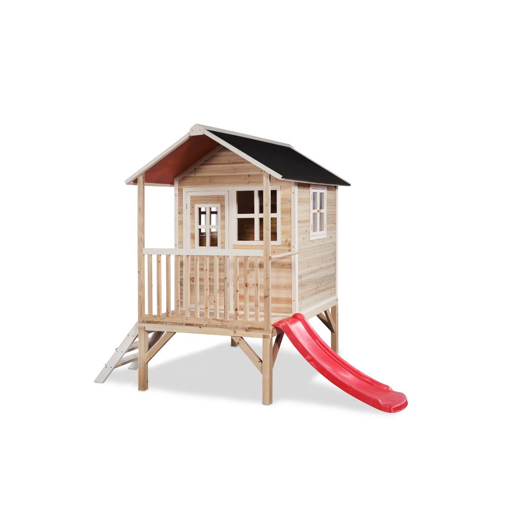 EXIT Loft 300 houten speelhuis – naturel