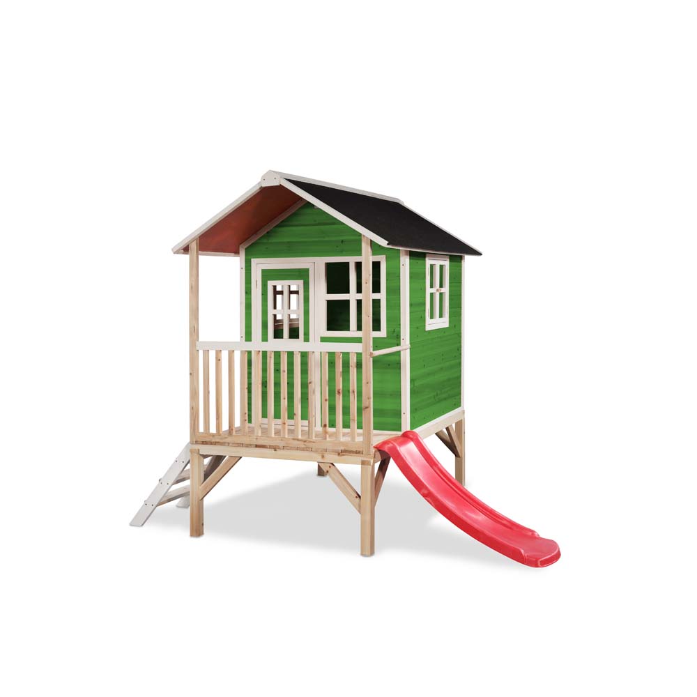 EXIT Loft 300 houten speelhuis – groen