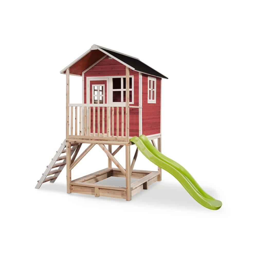 EXIT Loft 500 houten speelhuis – rood