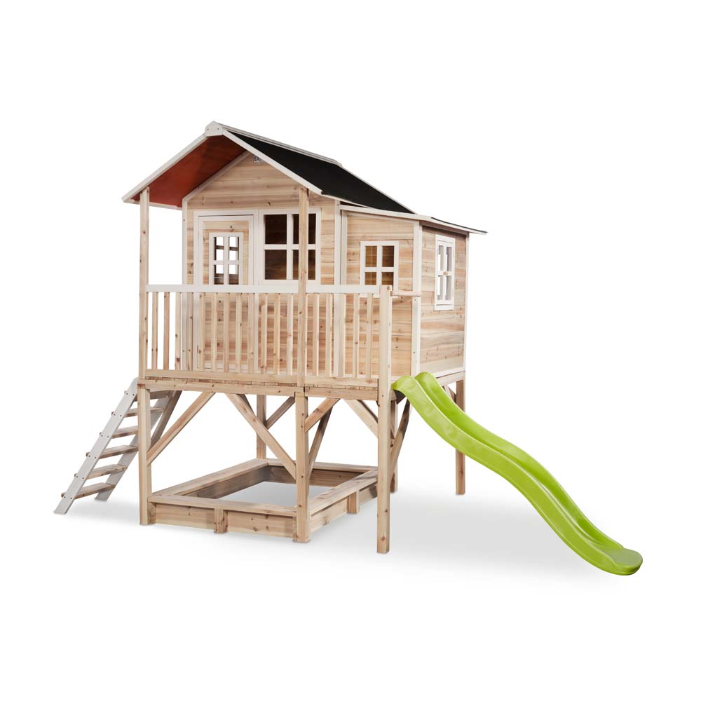 EXIT Loft 550 houten speelhuis – naturel