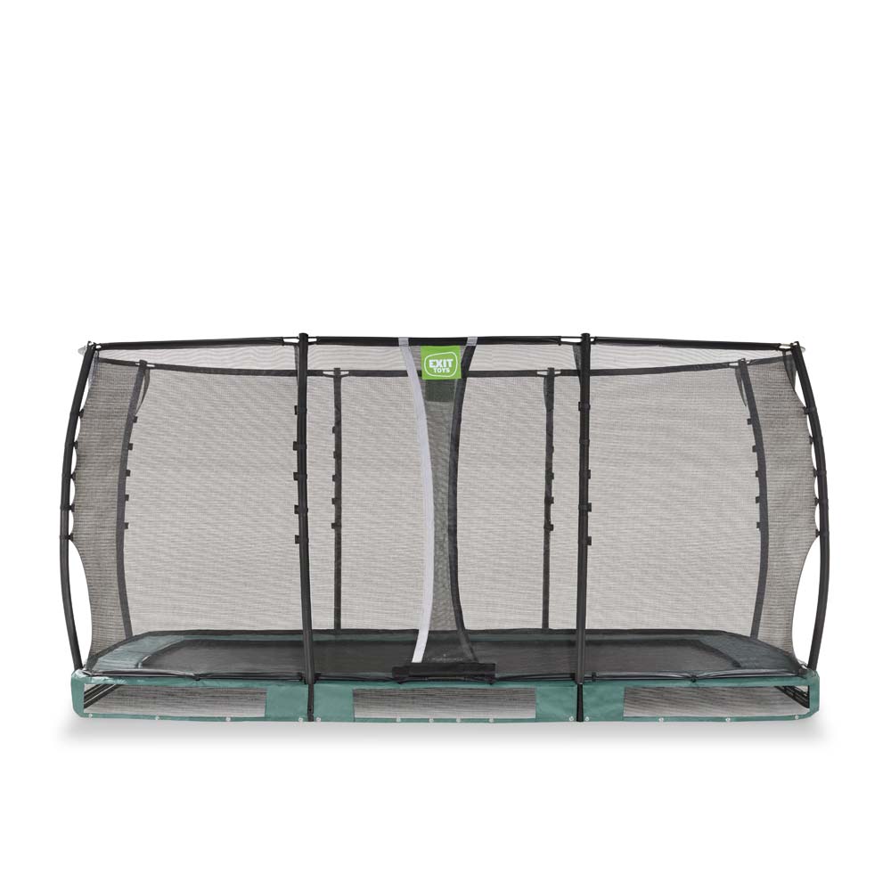 EXIT Allure Premium inground trampoline 244x427cm – groen