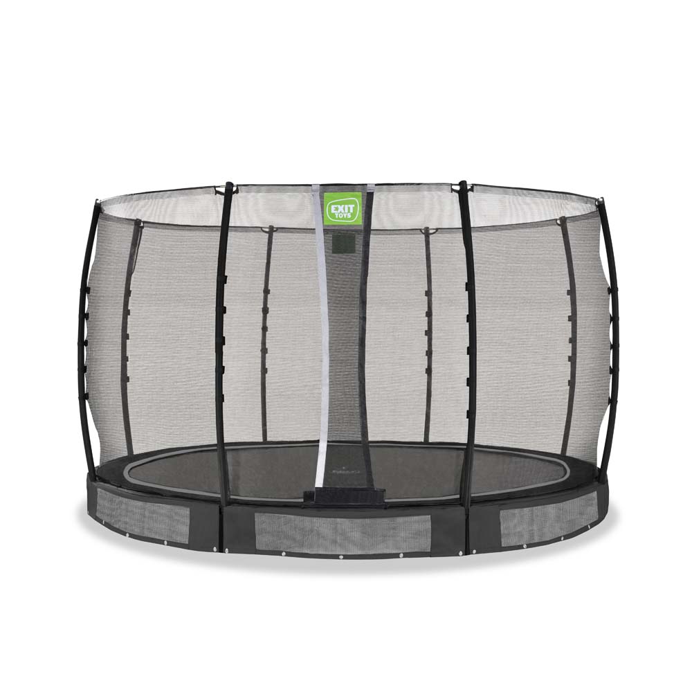 EXIT Allure Classic inground trampoline ø366cm – zwart