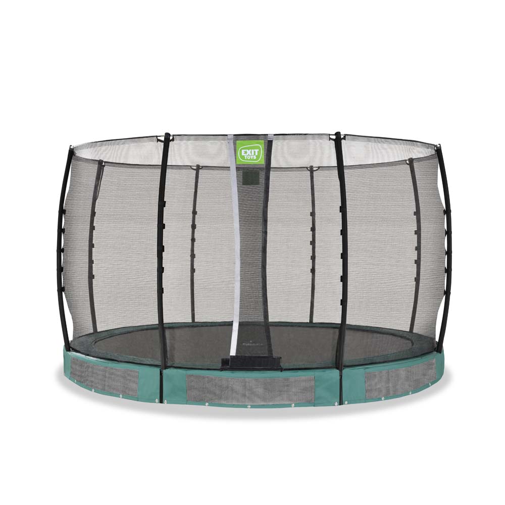 EXIT Allure Classic inground trampoline ø366cm – groen