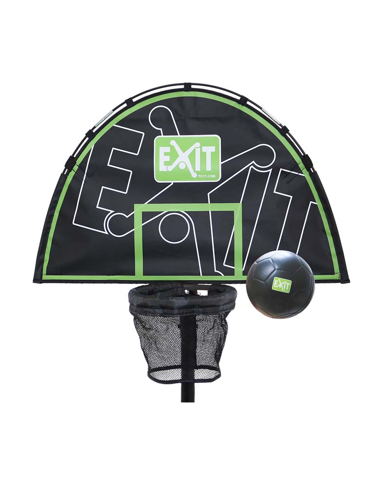 EXIT trampoline basket (ø25-38mm) – groen/zwart