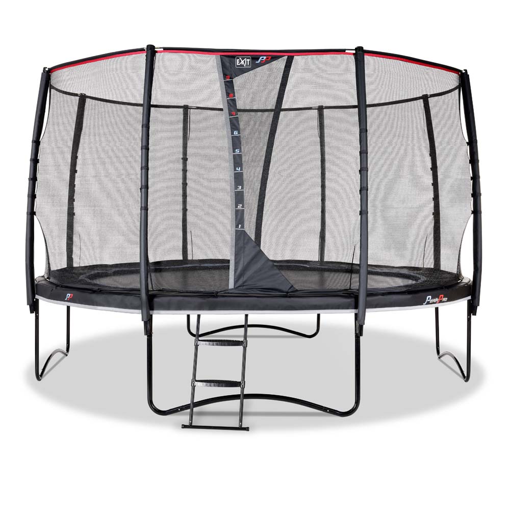 EXIT PeakPro trampoline ø427cm – zwart