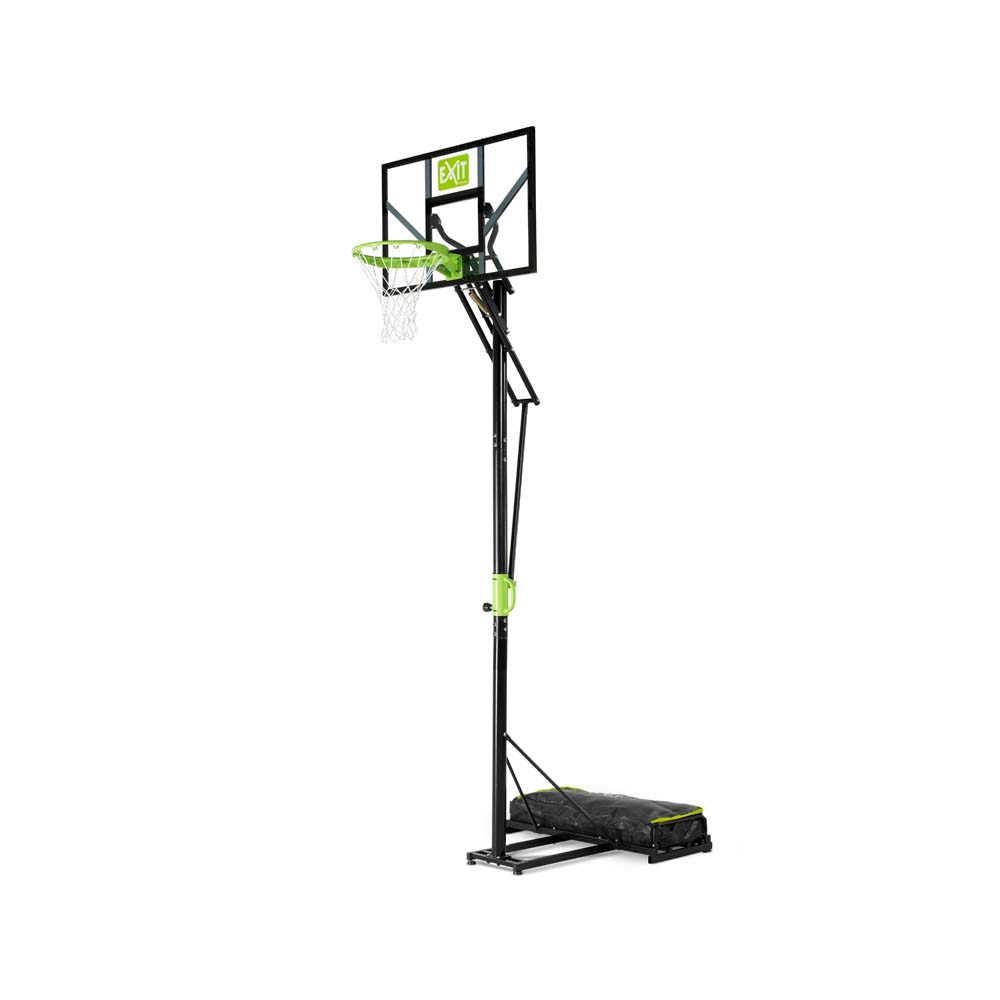 EXIT Polestar verplaatsbaar basketbalbord – groen/zwart