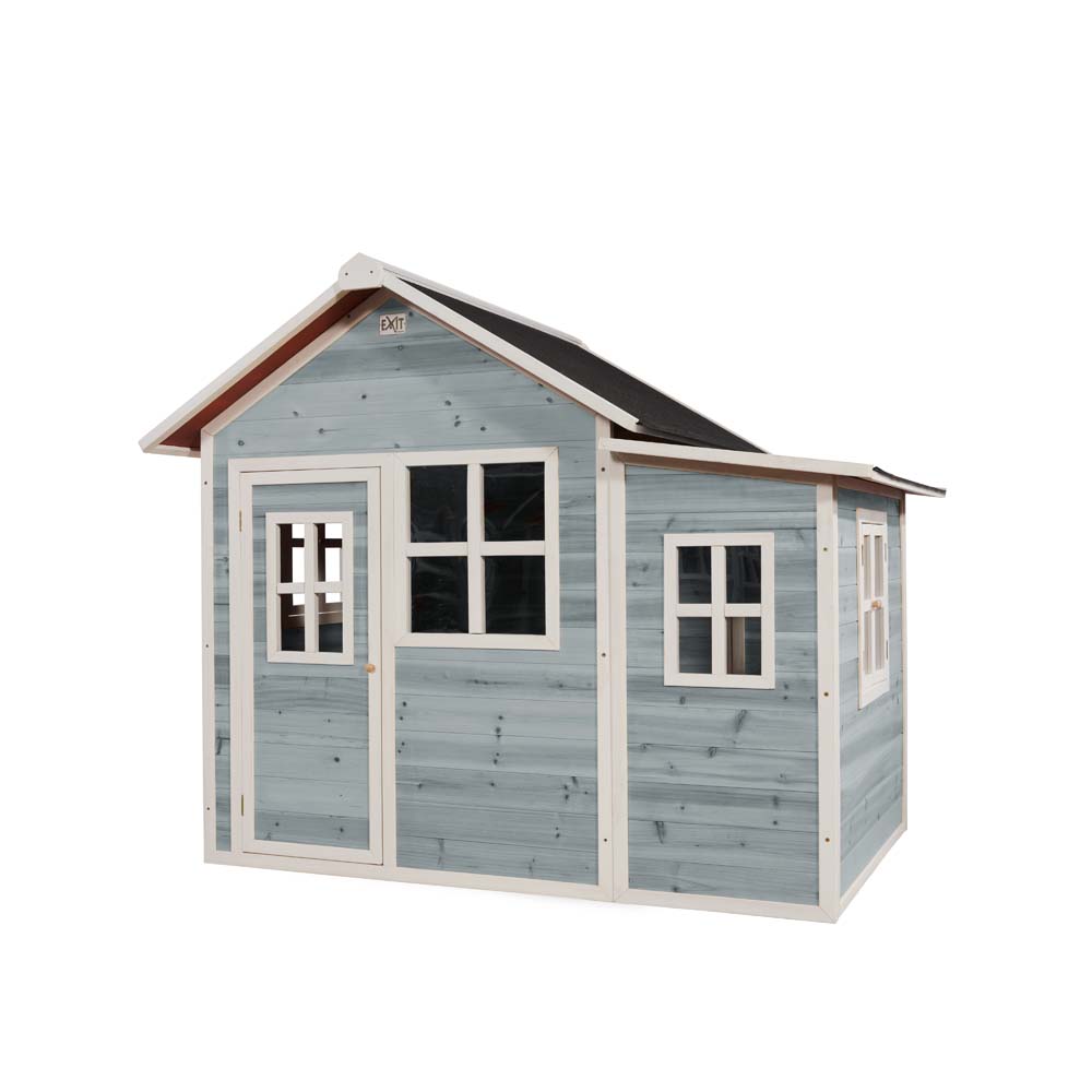 EXIT Loft 150 houten speelhuis – blauw