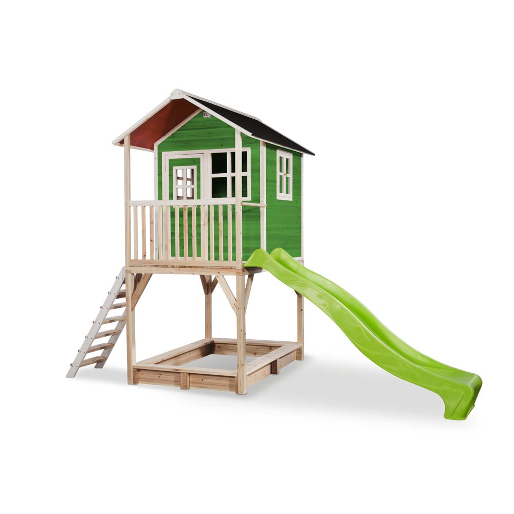 EXIT Loft 700 houten speelhuis – groen