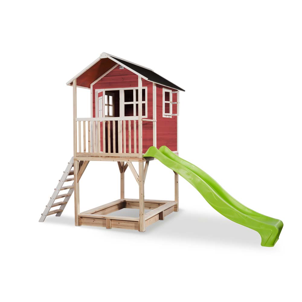EXIT Loft 700 houten speelhuis – rood
