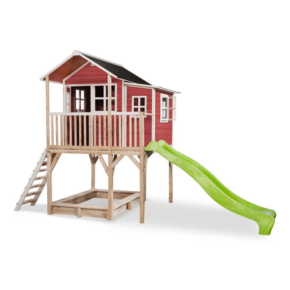 EXIT Loft 750 houten speelhuis – rood